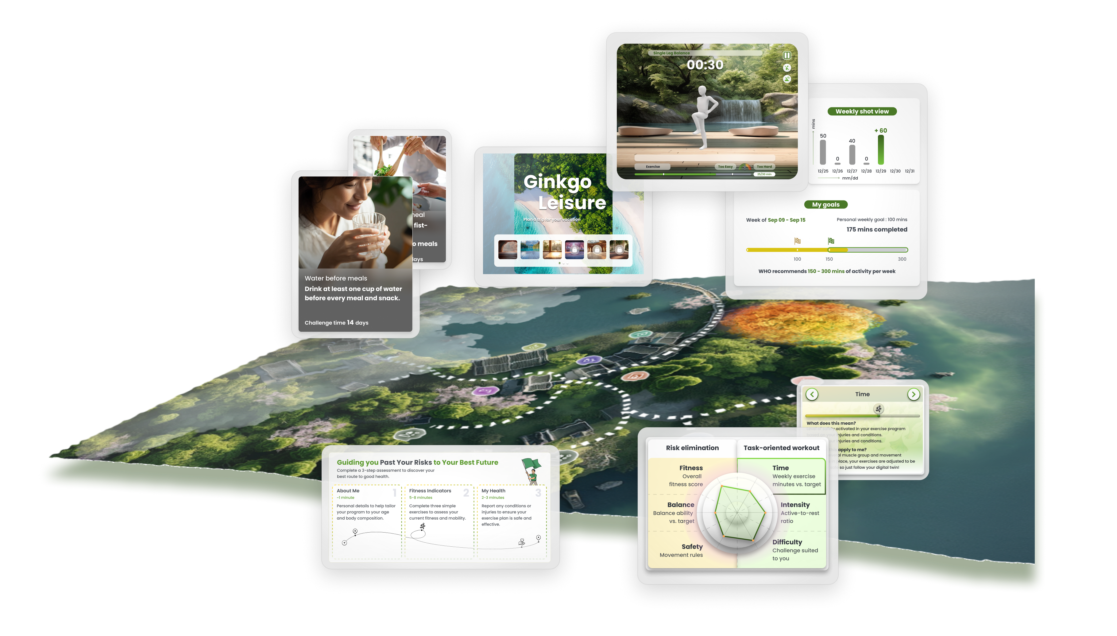 Ginkgo Active App Interface